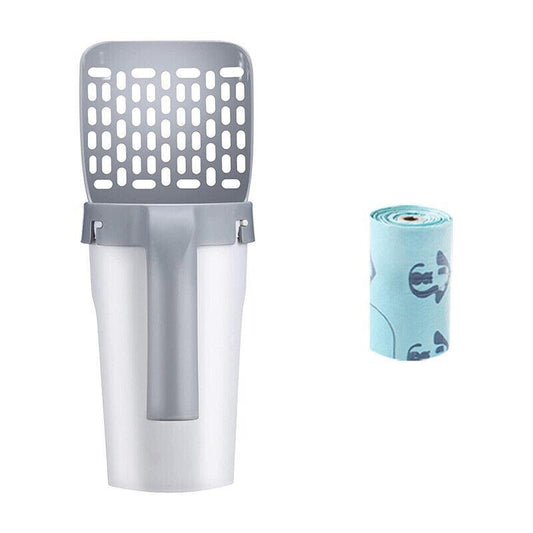 Furrsa Smart Cat Litter Scoop + 1 Garbage Bag Roll