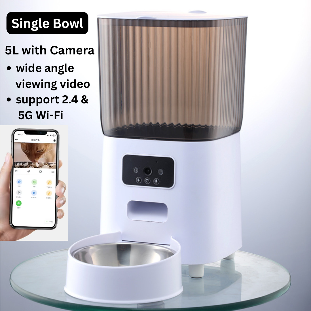 Furrsa Smart Pet Feeder 5L with Camera
